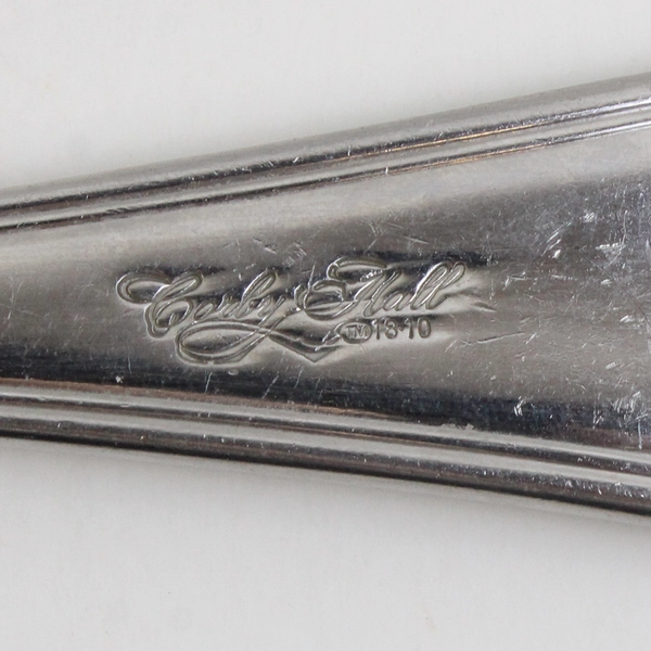 Lot of 10 Corby Hall Teresa Stainless Steel Silverplate Forks 18/10