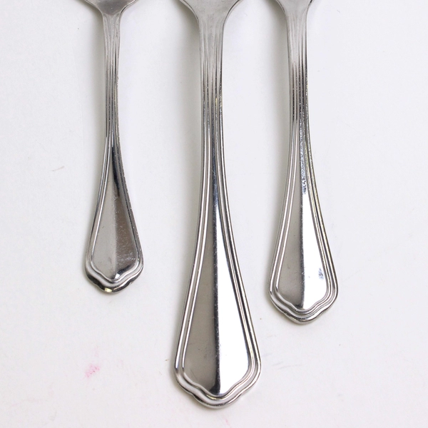 Lot of 12 Corby Hall Portofino 18/10 Flatware Set Stainless Steel