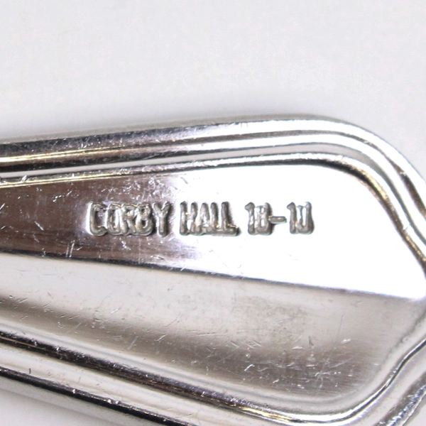 Lot of 12 Corby Hall Portofino 18/10 Flatware Set Stainless Steel