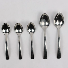 Lot of 5 Corby Hall Metro Mini Spoons Stainless Steel 18/10