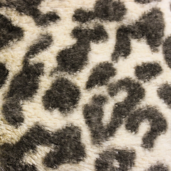 Bucky Blue Fleece U Shaped Travel Neck Pillow Leopard Buckwheat Hull Filling