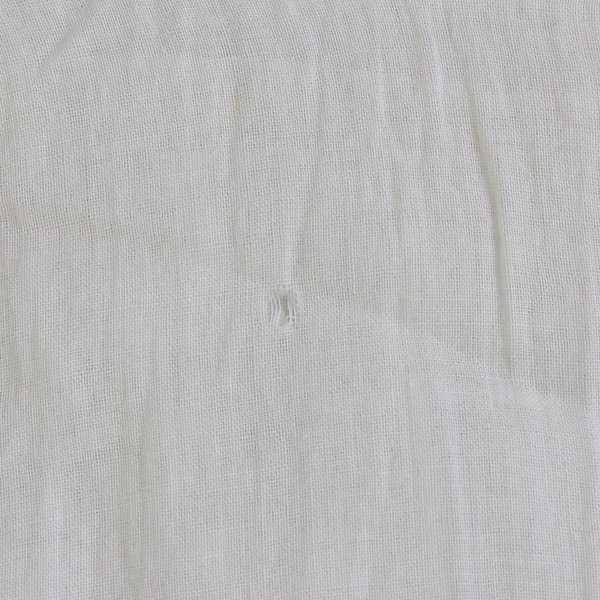 Vintage Floral Embroidered White Costume Petticoat Needs Waistband