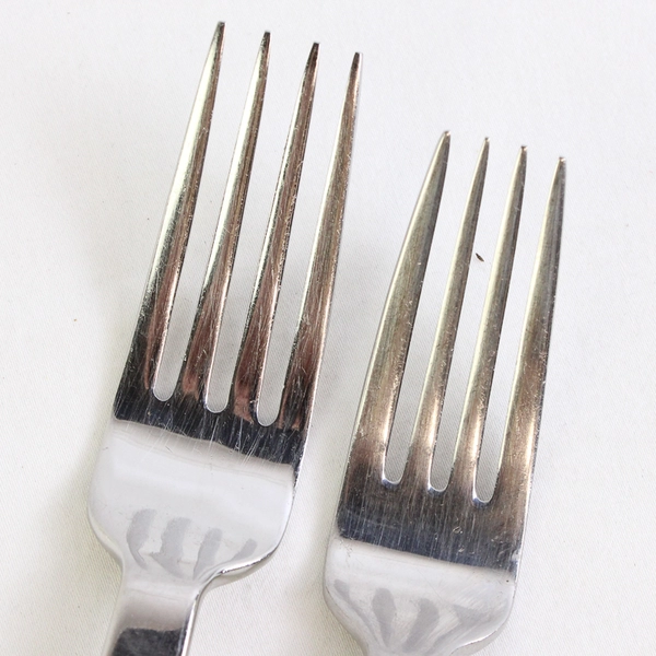 Set of 7 Corby Hall Monaco Mirror Finish Stainless Steel Forks 18/10