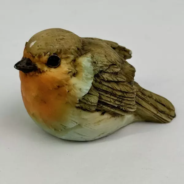 Three 1980s Artefice Ottanta Hand Painted Bird Figurines Signed D. Esposito