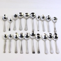 Lot of 20 Corby Hall Misc Spoons Stainless Steel 18/10 Mirror Finish