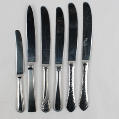 Lot of 6 Corby Hall Misc Butter Knives Stainless Steel 18/10 Mirror Finish