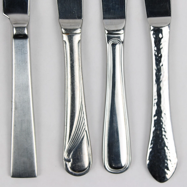 Lot of 6 Corby Hall Misc Butter Knives Stainless Steel 18/10 Mirror Finish