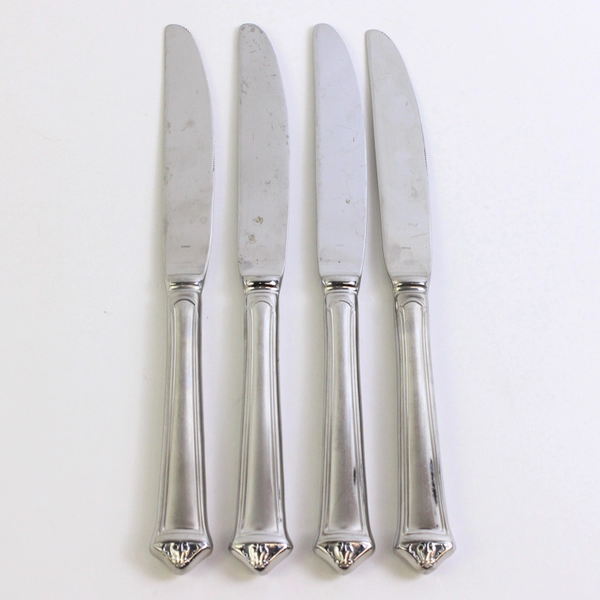 Lot of 4 Sabatier Lourve Hollow Modern Knives Stainless Steel 18/10