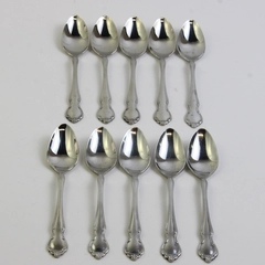 Lot of 10 Royal Splendor Teaspoons Stainless Steel 18/10 Glossy Finish