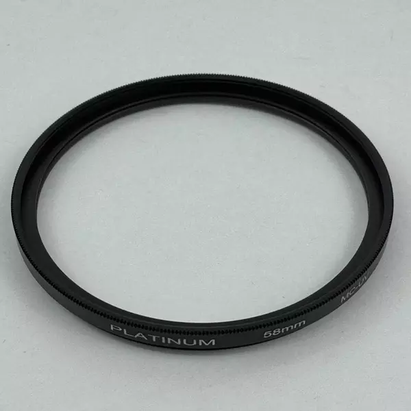 Platinum 58mm Lens Filter UV Filter Multi-Coated MC Thin Profile for Wide Angle