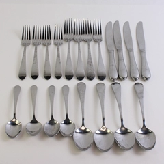 20 Pcs Set International SIlver Berkeley Stainless Steel 18/10 Glossy Finish
