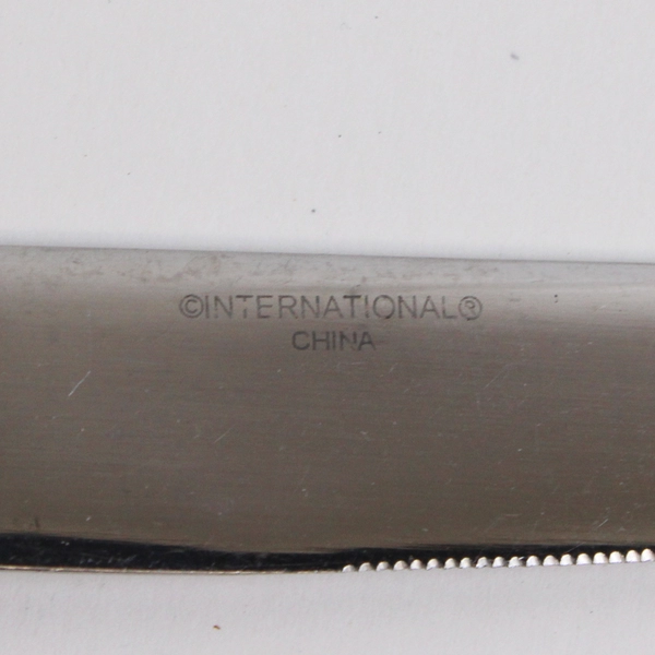 20 Pcs Set International SIlver Berkeley Stainless Steel 18/10 Glossy Finish