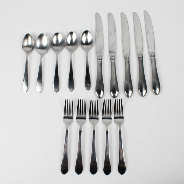 15 Pcs Set International Silver Berkeley Stainless Steel 18/10 Glossy Finish
