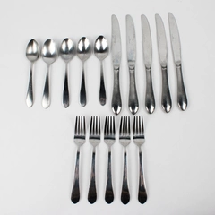 15 Pcs Set International Silver Berkeley Stainless Steel 18/10 Glossy Finish