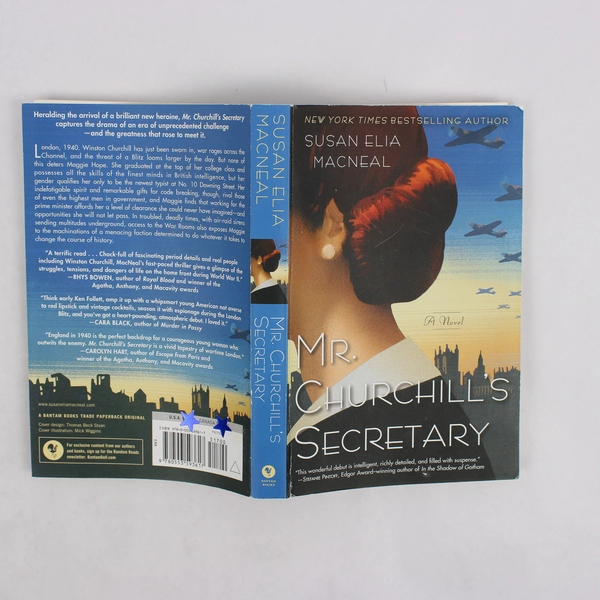 Mr. Churchill's Secretary by Susan Elia MacNeal 2012 Paperback