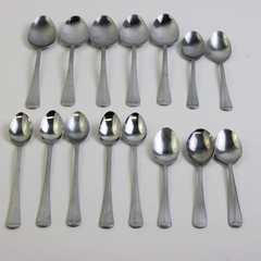 Lot of 15 Washington Forge Spirit of America Spoon Set Stainless Steel