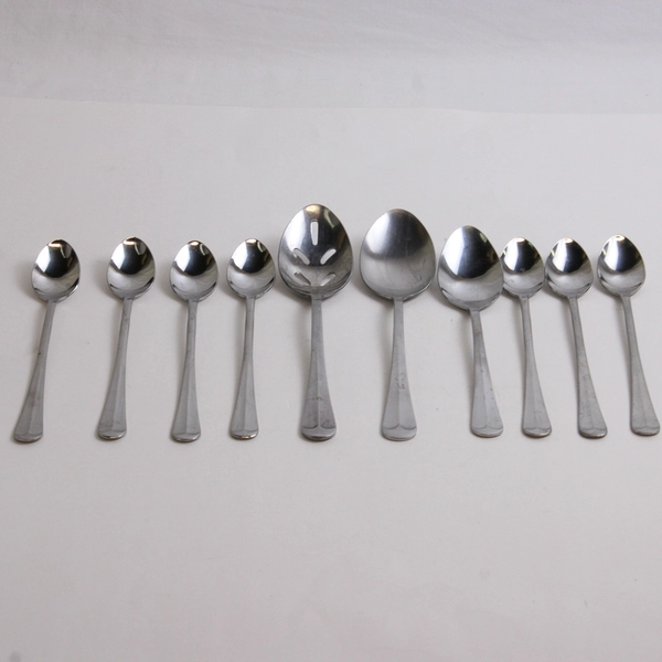 Lot of 10 Washington Forge Spirit of America Spoon Set Stainless Steel