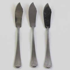Lot of 3 Washington Forge Spirit of America Butter Spreaders Set Stainless Steel