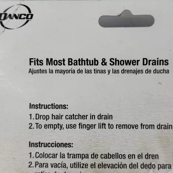 Danco Universal Hair Catcher For Open Drains in Original Packaging