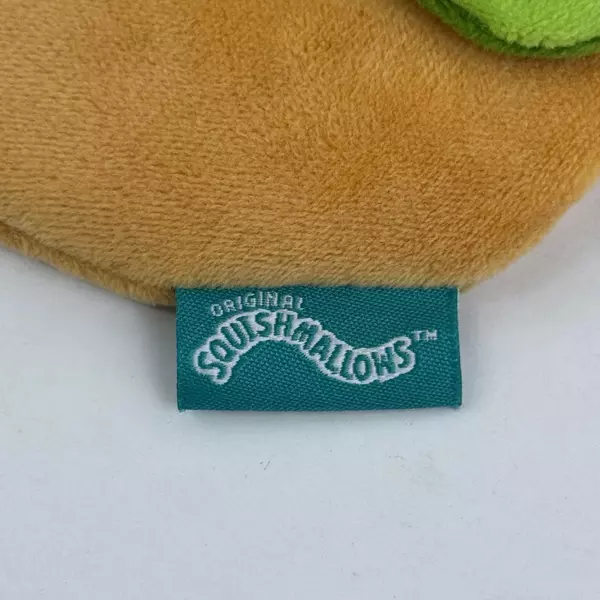 Squishmallow Squishmallows Plush Carl The Cheeseburger Top Zip Pouch Bag 8"