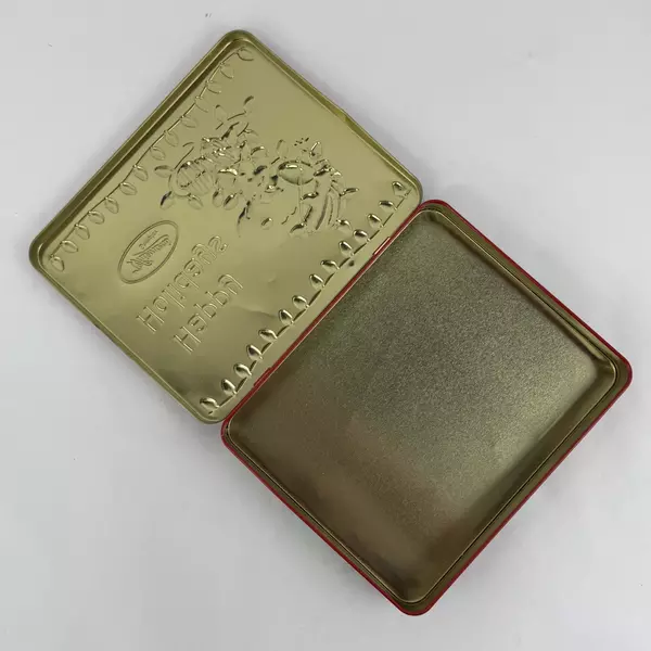 Snoopy Peanuts Christmas Whitman's Tin the Peanuts Gang Lights New Red