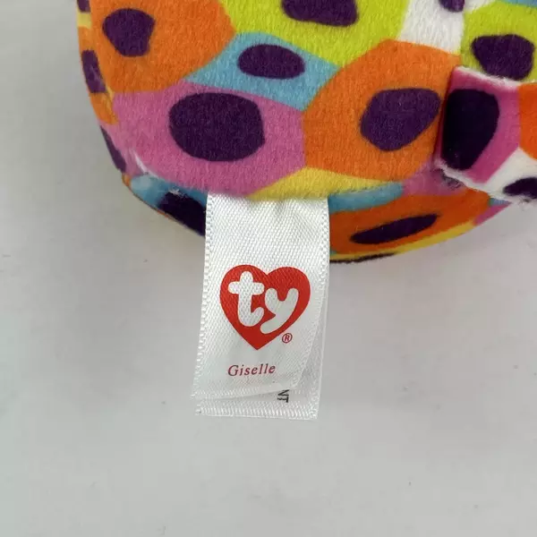 TY Giselle Leopard Squishy Beanie w/ Tags Mini Plush 2022 Bag Key Clip