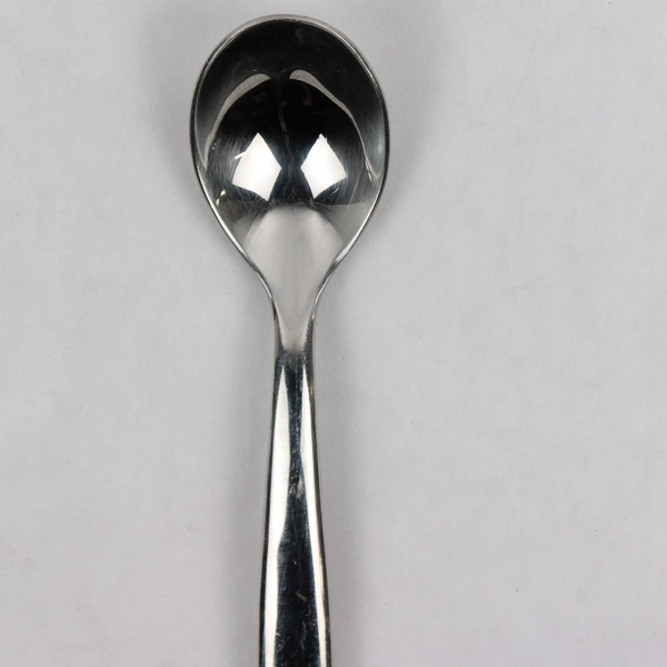 Lot 5 Ginkgo Charlie (Stainless) Flatware 3 Oval Soup Spoons & 2 Teaspoons