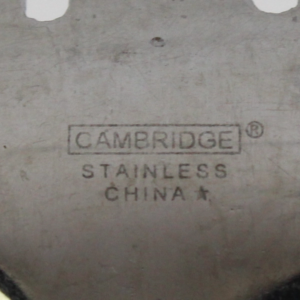 Lot Of 2 Cambridge Silver Bali (Stainless) Flatware Server Fork & Slotted Spoon