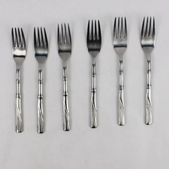 Lot Of 6 Cambridge Silver Bali (Stainless) Flatware Dinner Forks