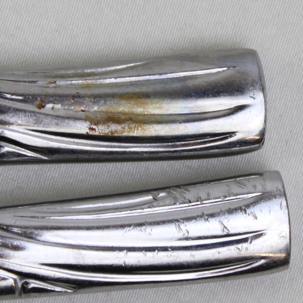 Lot Of 7 Cambridge Silver Bali (Stainless) Flatware Individual Salad Forks