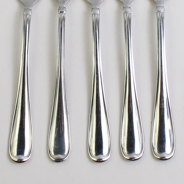 Lot Of 5 Cambridge Silver Allure (Stainless, Glossy) Flatware Dinner Knives