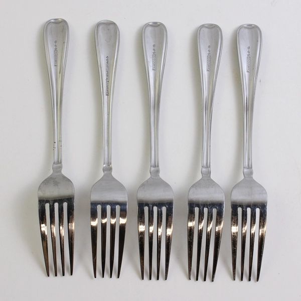 Lot Of 5 Cambridge Silver Allure (Stainless, Glossy) Flatware Dinner Knives