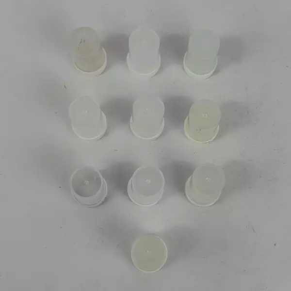 10 Screw Top Plastic Bottles For Bead Crafters Coin Collectors Or DIY Projects
