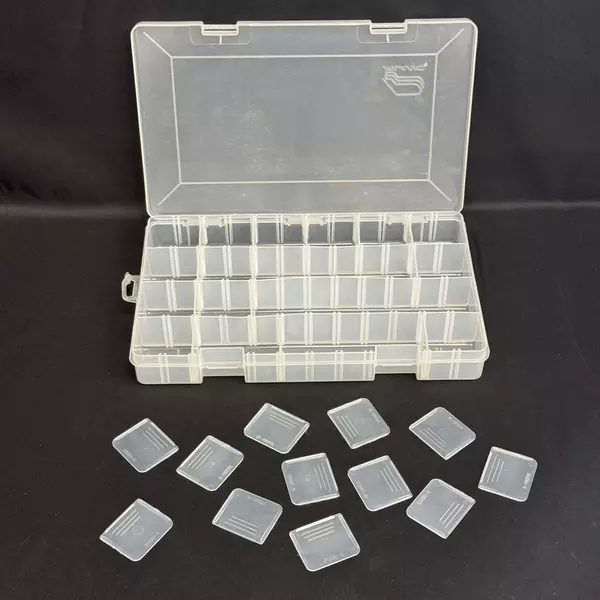 Plano 3700 Plastic Tackle Box or Storage Box for Craft Supplies