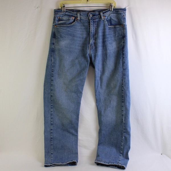Levi's 505 Medium Wash Straight Leg Jeans Men's Size W36 x L32