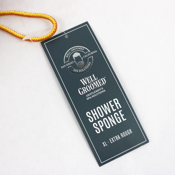 Well Groomed Men's Gentlemen's Spa Solutions Shower Bath Sponge XL Extra Rough