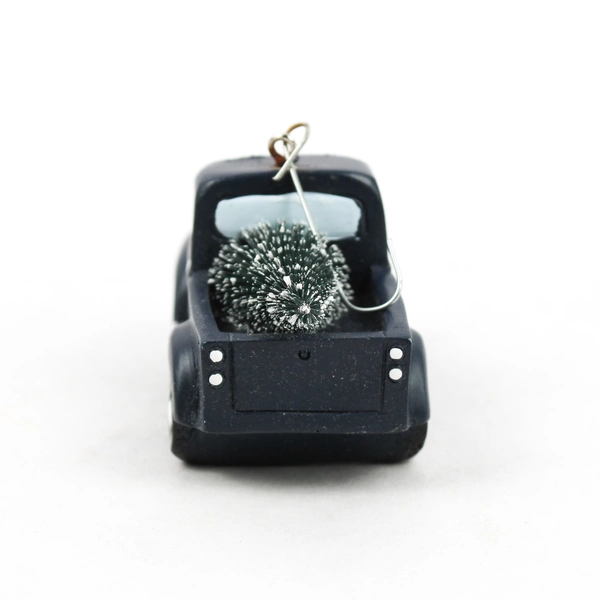 Los Angeles LA Rams Truck with Tree Christmas Tree Holiday Ornament 