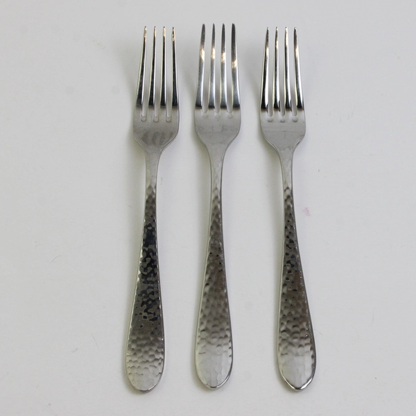 Lot Of 3 Ginkgo Avignon (Stainless) Flatware Salad Forks
