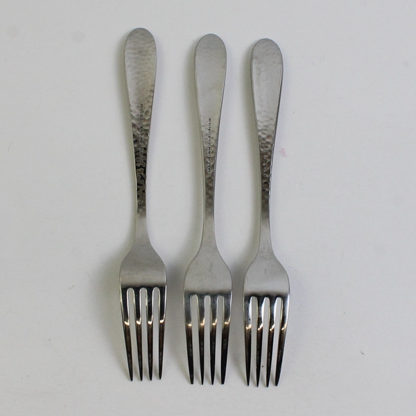 Lot Of 3 Ginkgo Avignon (Stainless) Flatware Salad Forks