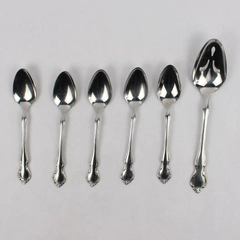 Lot Of 6 International Silver Royal Splendor (Stainless) Flatware Assorted Spoon