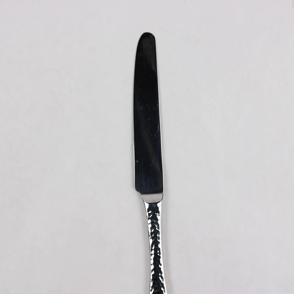 Lot Of 4 Ginkgo Lafayette (Stainless) Flatware French Solid Dinner Knives