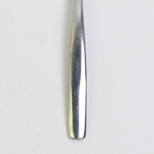 Lot 5 Ginkgo Charlie (Stainless) Flatware Teaspoons 6.5" Long