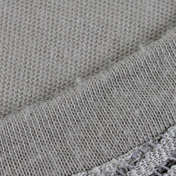 Anna & Ava Women's Sheer Gray Poncho Top One Size