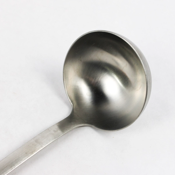Onieda Stainless Steel Ladle Black Handle 12"