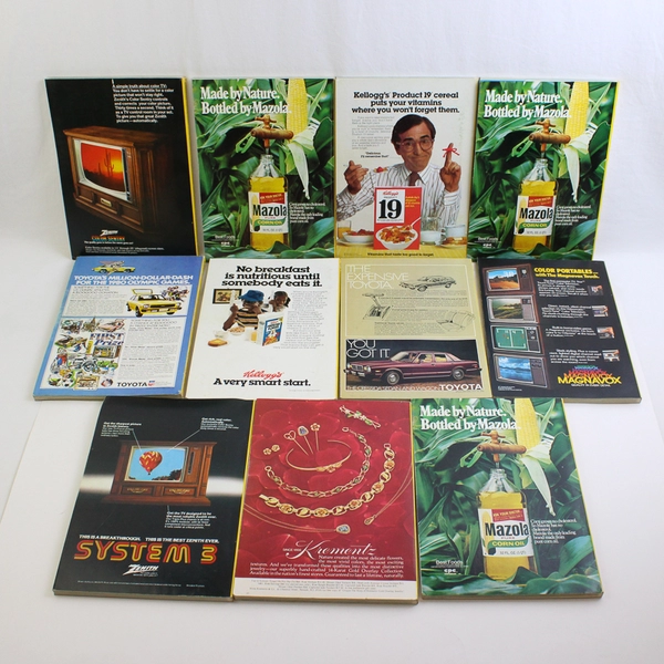 Lot of 11 1978 Vintage National Geographic Magazines Missing the October Issue