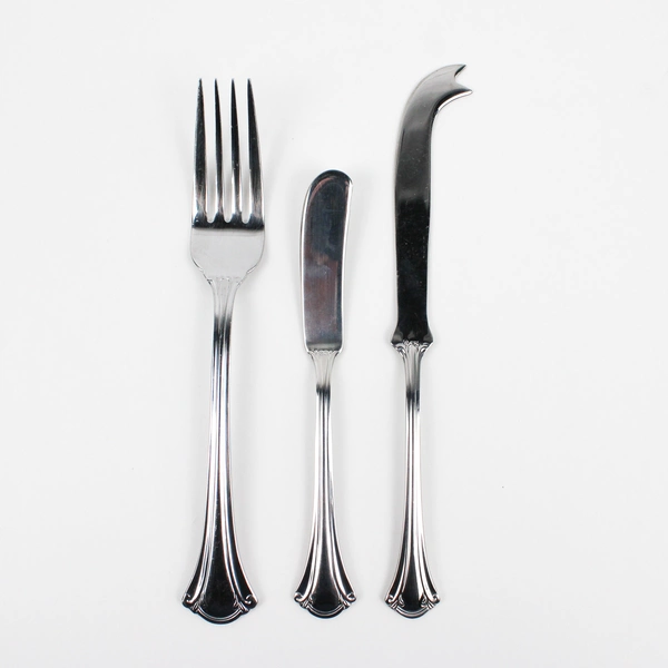 Lot Of 3 International Silver Resplendence (Stainless) Flatware Fork & 2 Knives