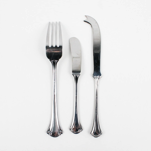 Lot Of 3 International Silver Resplendence (Stainless) Flatware Fork & 2 Knives