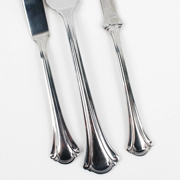 Lot Of 3 International Silver Resplendence (Stainless) Flatware Fork & 2 Knives