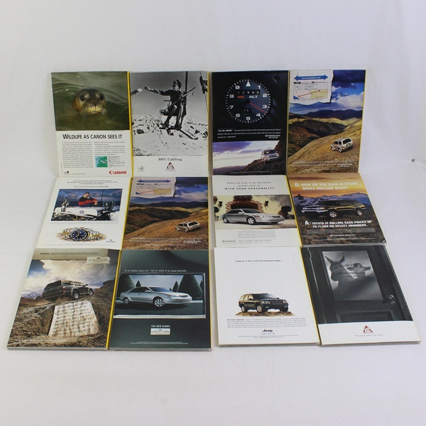 National Geographic Magazine 2001 Complete Collection Set of 12