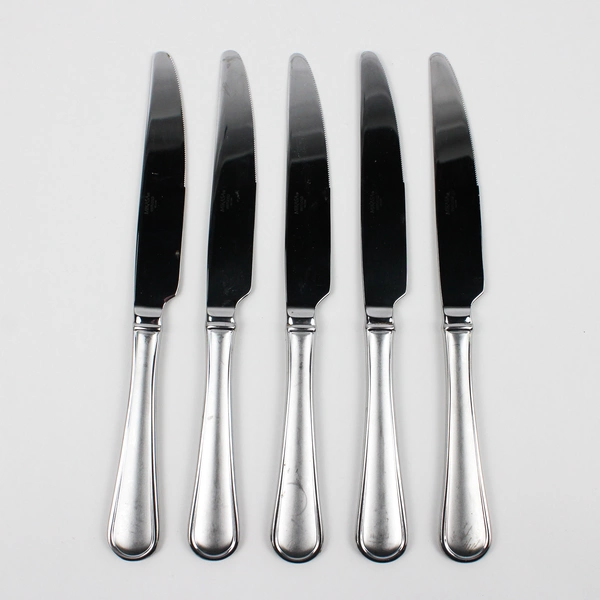 Lot Of 5 Mikasa Virtuoso Frost (Stainless) Flatware Dinner Knives